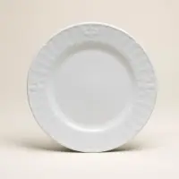 Тарелки SL Home &laquo;Винтаж фрэнч&raquo;, d=27 см, набор 2 шт., фарфор, белые