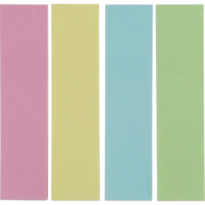 Клейкие закладки бумажные 4цв.по 25л. 12ммх50 Attache