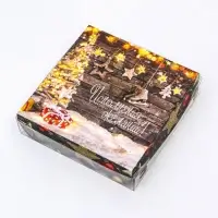 Коробка для печенья, «Новогодние украшения», 12×12×3 см, Новый год