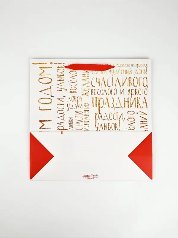 Набор новогодних пакетов &laquo;С Новым Годом!&raquo;