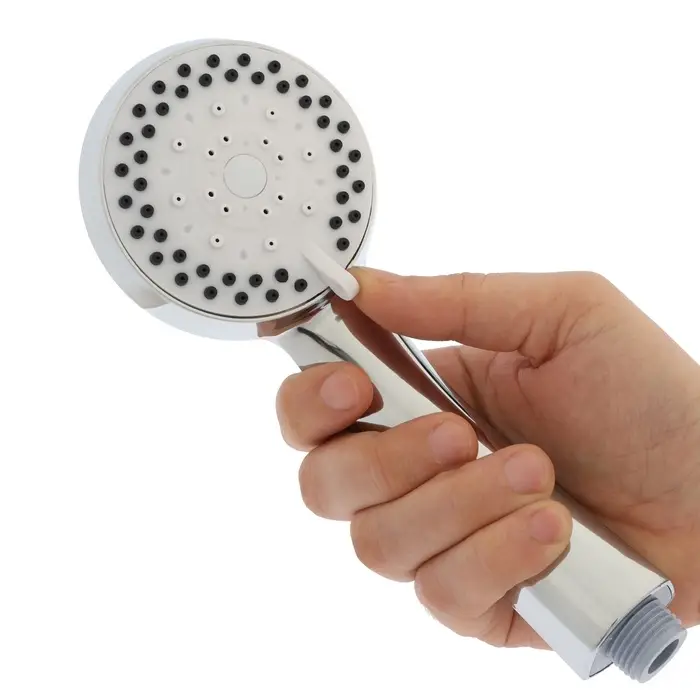 Душевая лейка 5 режимов со шлангом, держатель, крепеж в комплекте.