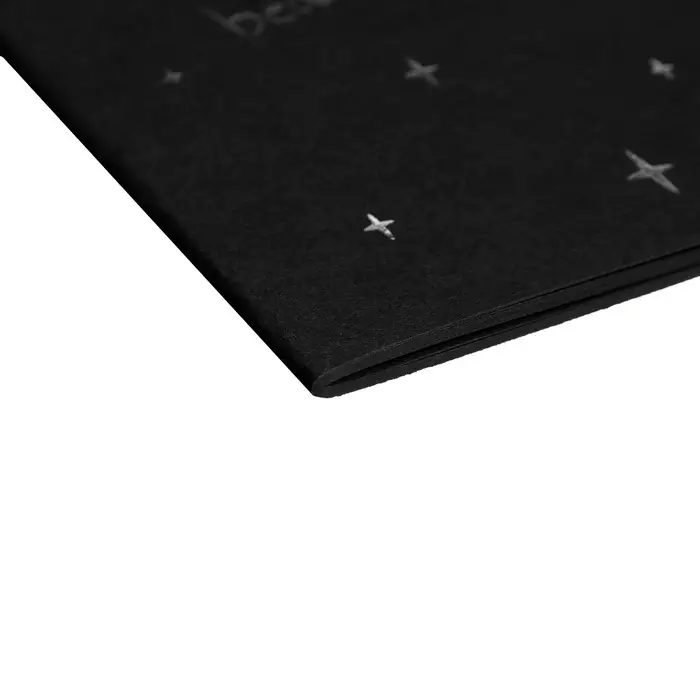 Скетчбук А5 &laquo;Звёздная ночь&raquo;, 30 чёрных листов, плотность 70 г/м&sup2;, МИКС