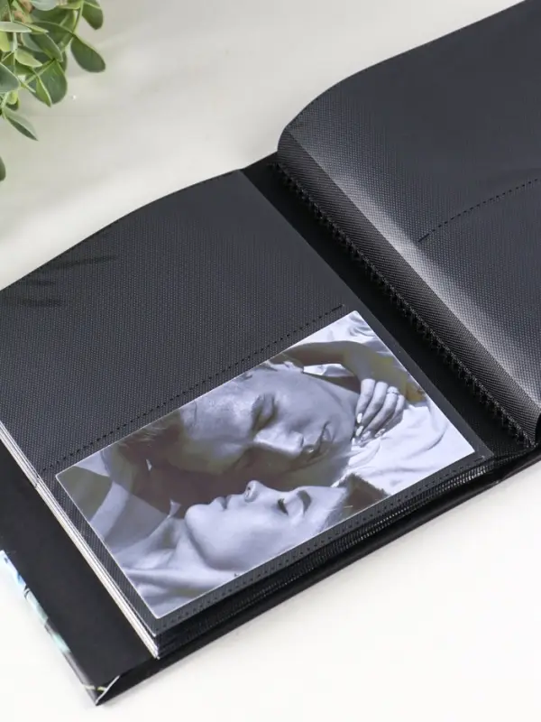 Фотоальбом "Вдохновение" 200ф 10X15см, ПП карм., черные страницы