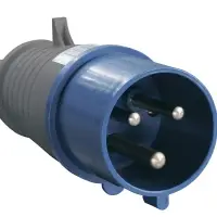 Вилка переносная ССИ-023 32А 6ч 220В 2P+PE IP44 IEK