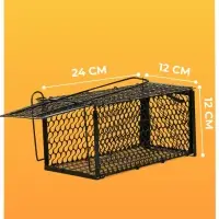 Крысоловка, 24&times;12&times;12 см, металлическая, Greengo