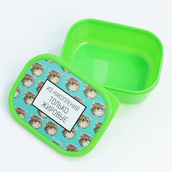 Подарочный набор «Толстые котики»: термостакан 350 мл., ланч-бокс 500 мл Подарочный набор «Толстые котики»: термостакан 350 мл., ланч-бокс 500 мл