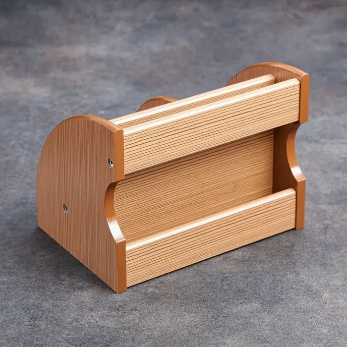 Органайзер 5 секций, 1 выдвижной ящик, серия Ясень шимо, 20&times;16.5&times;15.5 см, МИКС