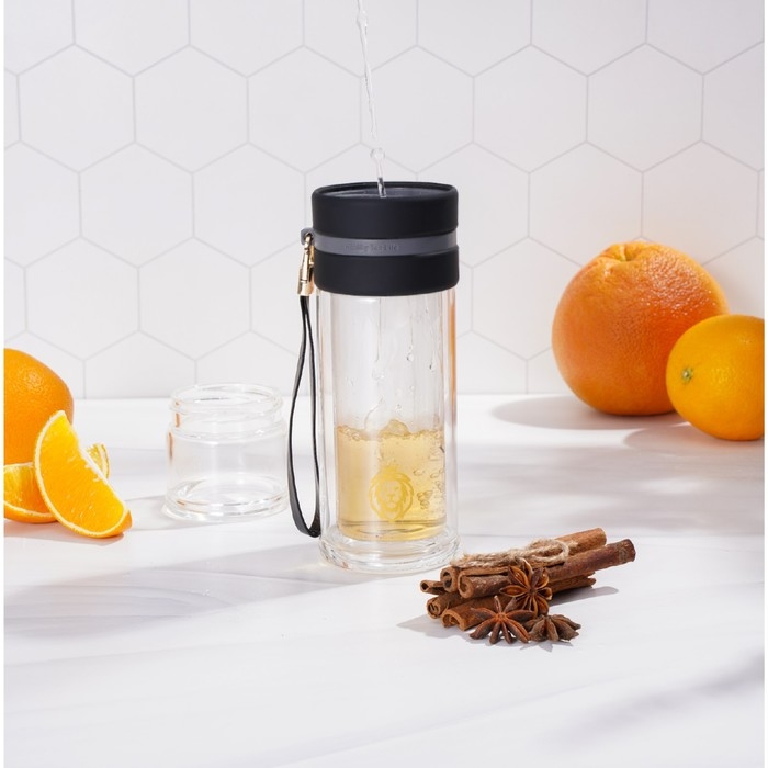 Термос, заварник чайный «Король Лев», 290 мл, с двойными стенками, с силиконовой ручкой Термос, заварник чайный «Король Лев», 290 мл, с двойными стенками, с силиконовой ручкой