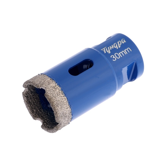 Коронка алмазная ТУНДРА, для УШМ, 30 х 35.8 мм, М14 Коронка алмазная ТУНДРА, для УШМ, 30 х 35.8 мм, М14