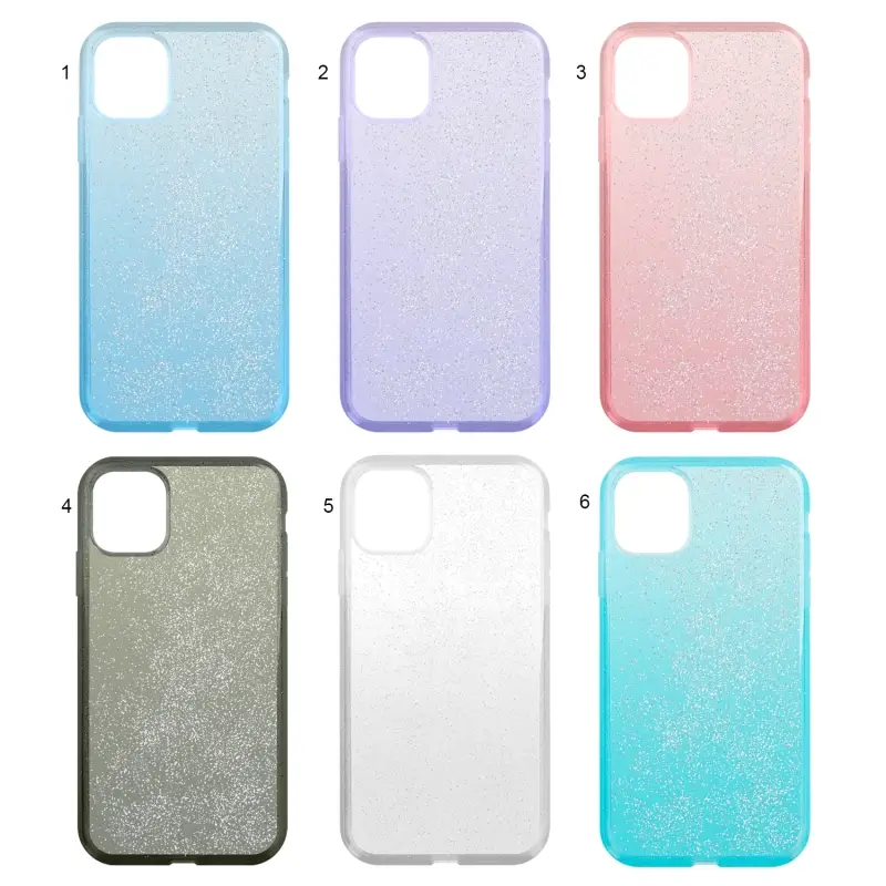 Чехол iPh 11 Pro Max TPU с блеском