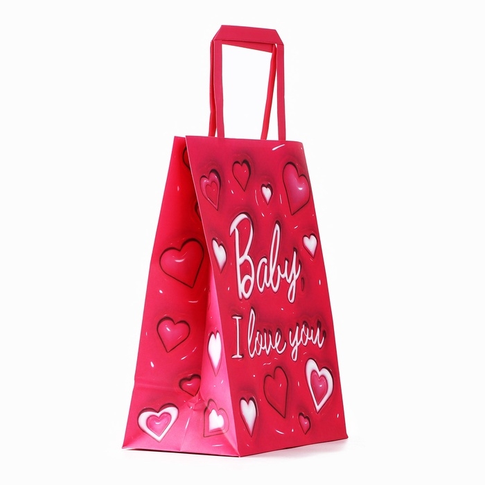 Пакет подарочный «Я люблю тебя», 20 × 11 × 27,7 см Пакет подарочный «Я люблю тебя», 20 × 11 × 27,7 см