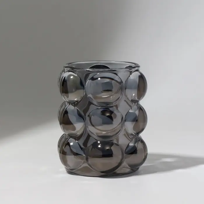 Подставка для хранения косметических принадлежностей &laquo;Bubble&raquo;, 10&times;8 см, чёрная