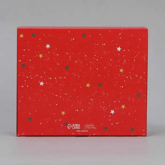 Коробка складная «Новогоднее настроение», 20 х 17 х 6 см Коробка складная «Новогоднее настроение», 20 х 17 х 6 см