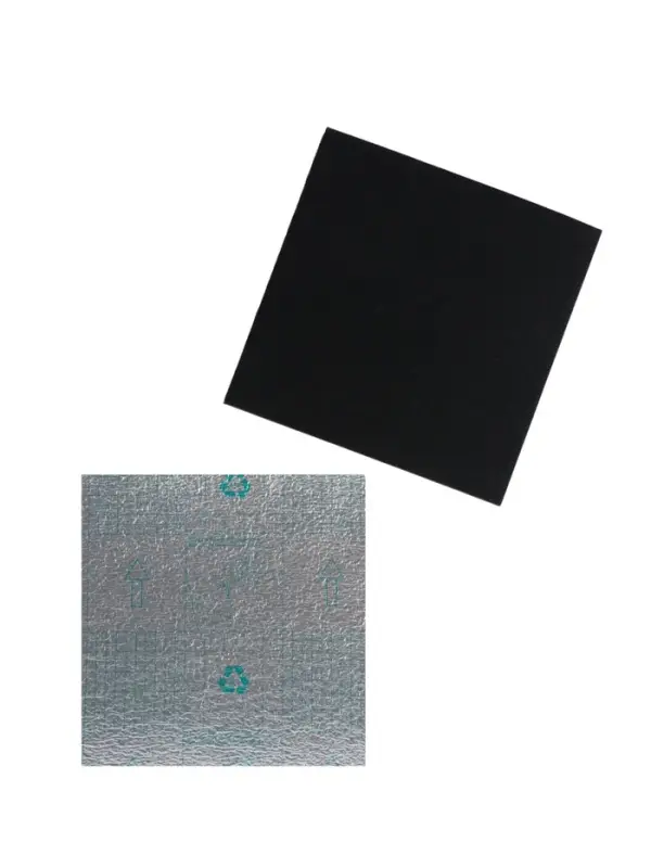 Самоклеящийся ковролин 30х30см, черный Самоклеящийся ковролин 30х30см, черный