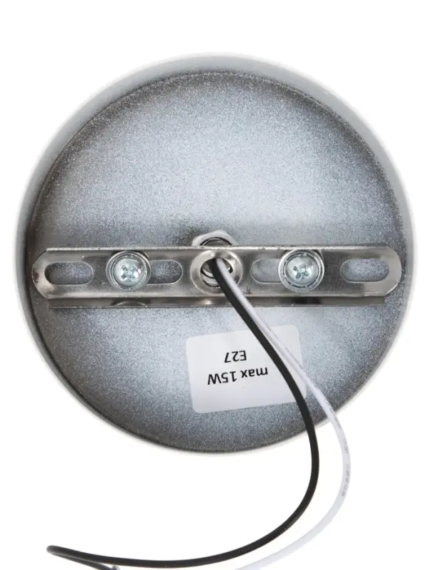 Бра BayerLux 4112/1, 1&times;40 Вт, E27, 11&times;18&times;19.5 см белое