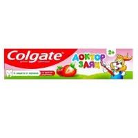 Зубная паста Colgate &laquo;Доктор Заяц&raquo;, со вкусом клубники, 50 мл