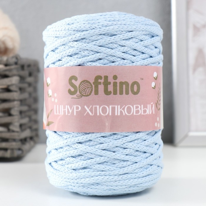 Шнур для вязания без сердечника 70% хлопок, 30% полиэстер ширина 3мм 100м/160±10гр (117) Шнур для вязания без сердечника 70% хлопок, 30% полиэстер ширина 3мм 100м/160±10гр (117)