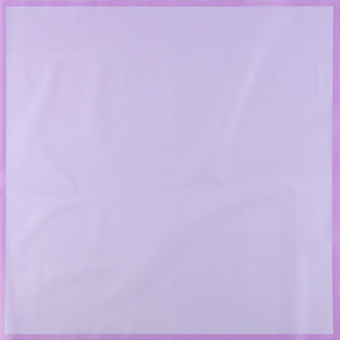 Плёнка для цветов матовая упаковочная «Кайма» лаванда + сирень 0,5х9 м