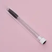 Щёточка для бровей и ресниц, 10.8&plusmn;1 см, в футляре, чёрная