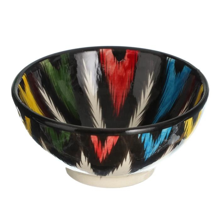 Коса Риштанская Керамика  Коса Риштанская Керамика "Атлас" 15 см, малая, разноцветная