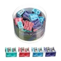 Точилка 2 отверстия ErichKrause EasySharp Duo Pastel, микс