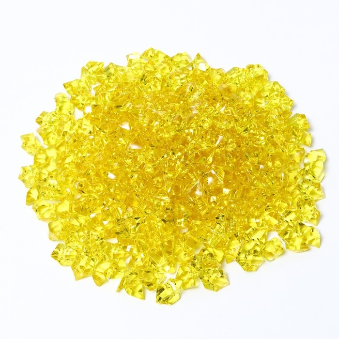 Искусственный лед, 260 шт, 25 х 18 мм, желтый Искусственный лед, 260 шт, 25 х 18 мм, желтый