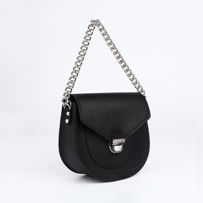 Сумка женская TEXTURA, мессенджер, маленький размер, цвет чёрный Сумка женская TEXTURA, мессенджер, маленький размер, цвет чёрный