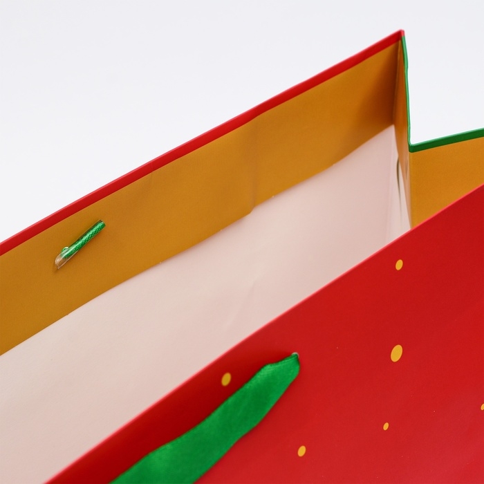 Новый год. Пакет подарочный Новый год. Пакет подарочный "Ёлки", 50 х 40 х 15 см.