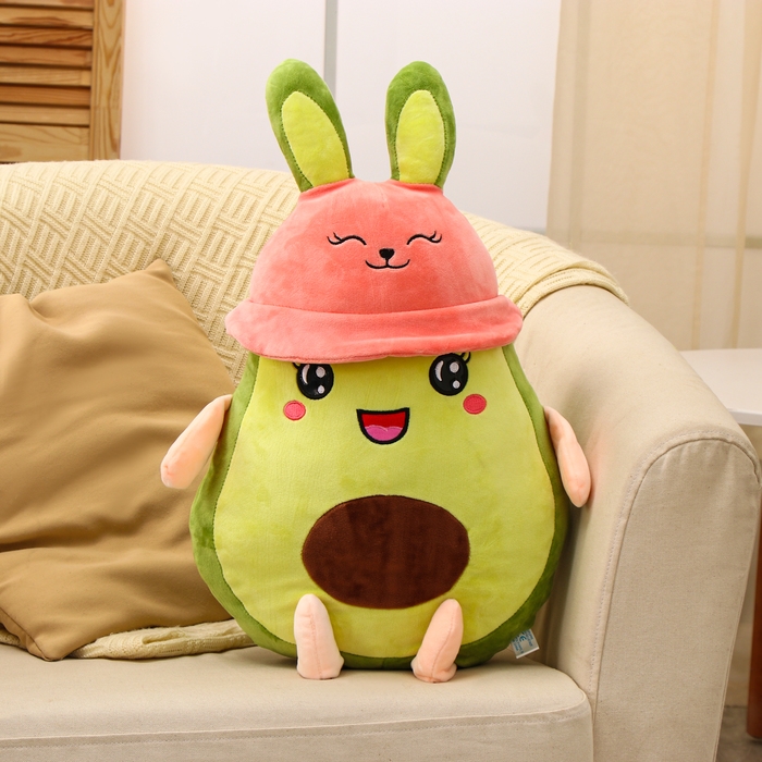 Мягкая игрушка «Авокадо», в шляпке, 55 см Мягкая игрушка «Авокадо», в шляпке, 55 см