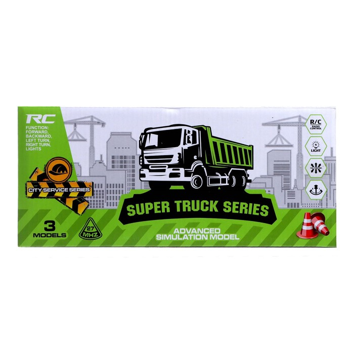 Грузовик радиоуправляемый «Городские службы», работает от аккумулятора Грузовик радиоуправляемый «Городские службы», работает от аккумулятора