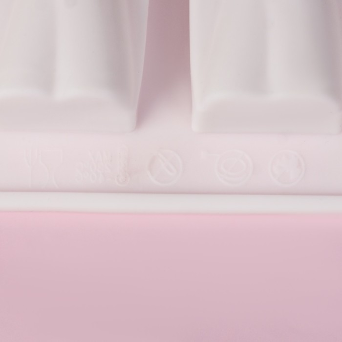 Форма для выпечки Доляна «Жгуты», силикон, 28,5×16,5×2,3 см, 8 ячеек (12×2,7×2,3см) , цвет белый Форма для выпечки Доляна «Жгуты», силикон, 28,5×16,5×2,3 см, 8 ячеек (12×2,7×2,3см) , цвет белый