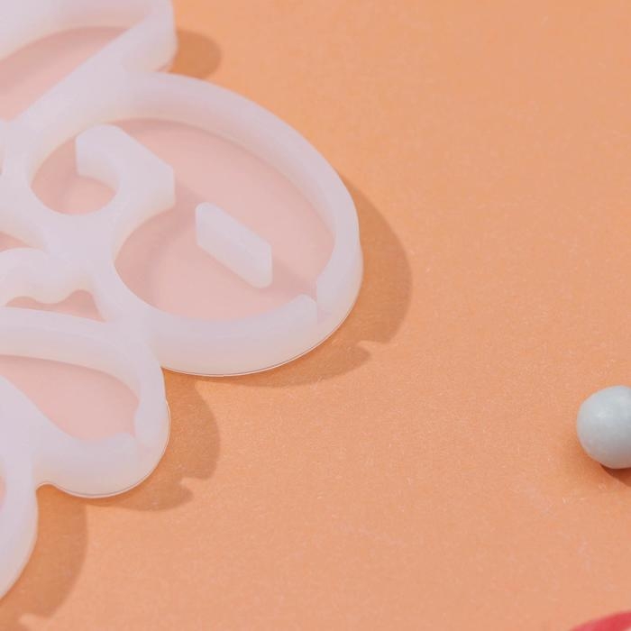 Форма для леденцов «Цифры», силикон, 16,5×10×0,7 см, 10 ячеек, цвет белый Форма для леденцов «Цифры», силикон, 16,5×10×0,7 см, 10 ячеек, цвет белый