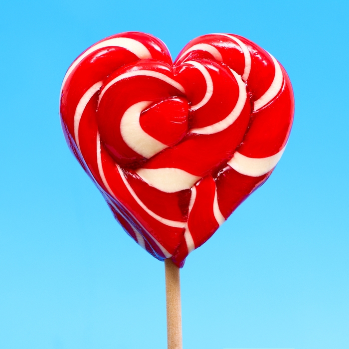 Карамель леденцовая Lenco, «Сердечко», клубника-сливки, 45 г Карамель леденцовая Lenco, «Сердечко», клубника-сливки, 45 г