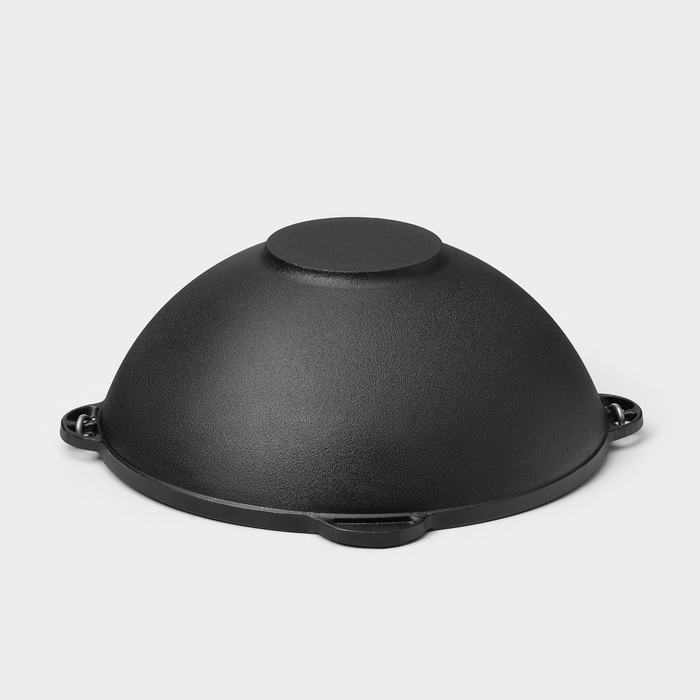 Казан чугунный Wild Kitchen «Туризм», 8 л, d=36 см, лопатка и губка в комплекте Казан чугунный Wild Kitchen «Туризм», 8 л, d=36 см, лопатка и губка в комплекте