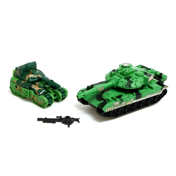 Набор роботов «Танковое сражение», трансформируются, в наборе 2 штуки Набор роботов «Танковое сражение», трансформируются, в наборе 2 штуки