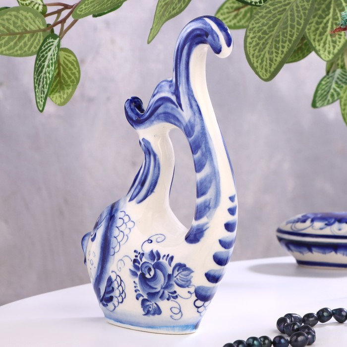 Сувенир «Рыбка - красавица», гжель Сувенир «Рыбка - красавица», гжель