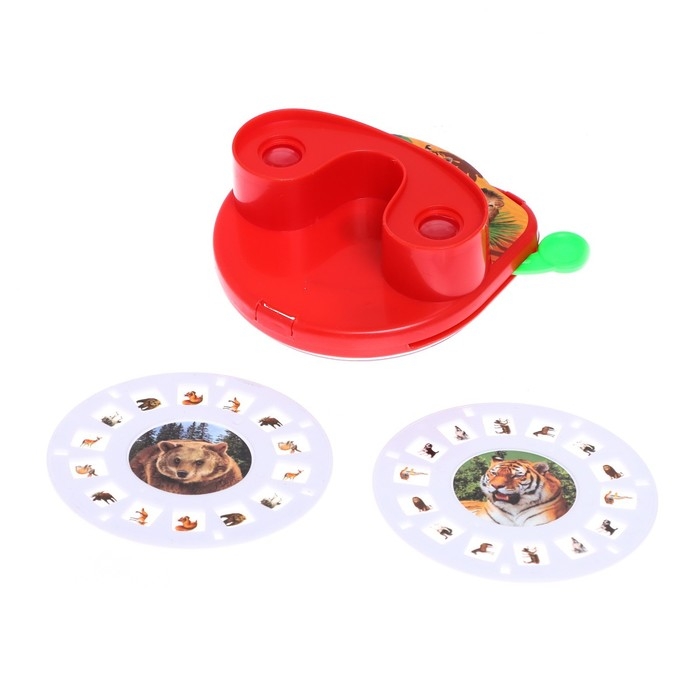 Проектор «Весёлые зверята», цвета МИКС Проектор «Весёлые зверята», цвета МИКС