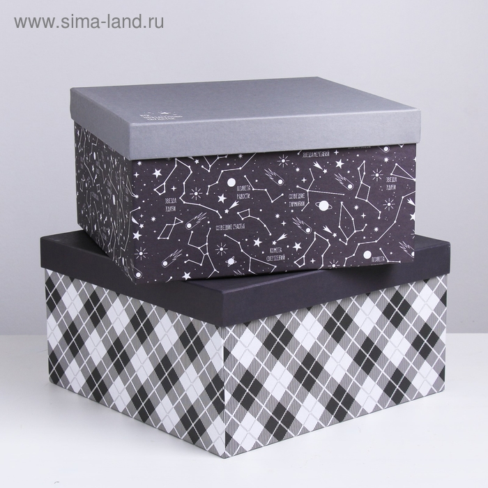 Набор коробок 10 в 1, упаковка подарочная, «Универсальный», 10.2 х 10.2 х 6–28.2 х 28.2 х 15 см