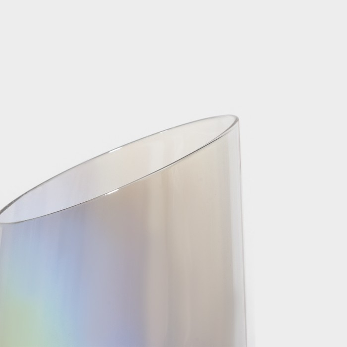 Набор бокалов для шампанского стеклянный Magistro «Иллюзия», 180 мл, 5,5×27,5 см, 6 шт, цвет перламутровый Набор бокалов для шампанского стеклянный Magistro «Иллюзия», 180 мл, 5,5×27,5 см, 6 шт, цвет перламутровый