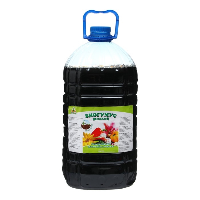 Удобрение Биогумус жидкий концентрат, 5 л Удобрение Биогумус жидкий концентрат, 5 л