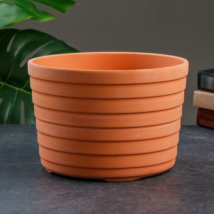 Горшок цветочный Горшок цветочный "Риф" терракотовый, 3,5л