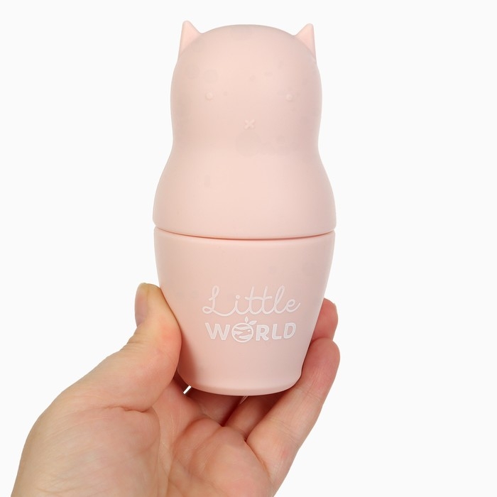 Развивающая игрушка «Котик-матрешка», пищевой силикон, Mum&Baby Развивающая игрушка «Котик-матрешка», пищевой силикон, Mum&Baby