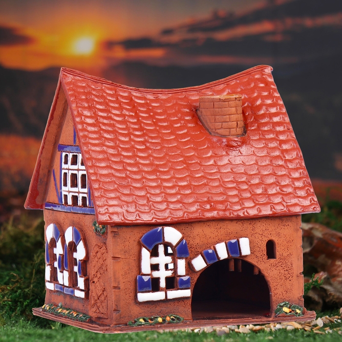 Аромалампа Домик Аромалампа Домик "Евгения", ручная работа 1371846