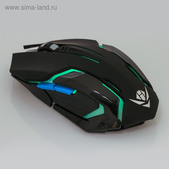 Мышь Nakatomi MROG-20UR Gaming, игровая, беспроводная, аккумуляторная, USB, чёрная Мышь Nakatomi MROG-20UR Gaming, игровая, беспроводная, аккумуляторная, USB, чёрная