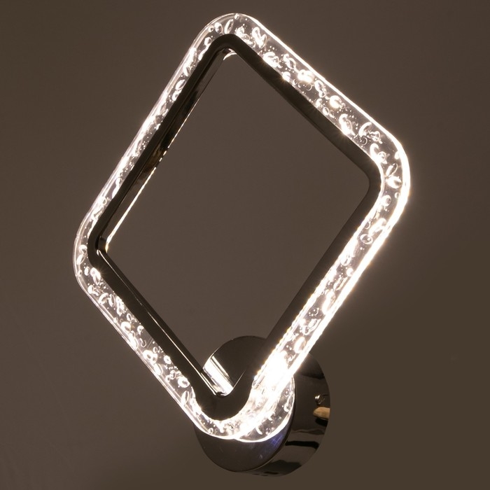 Бра 1834/1SL LED 24Вт 4000К серебро 32,5х5,5х33 см