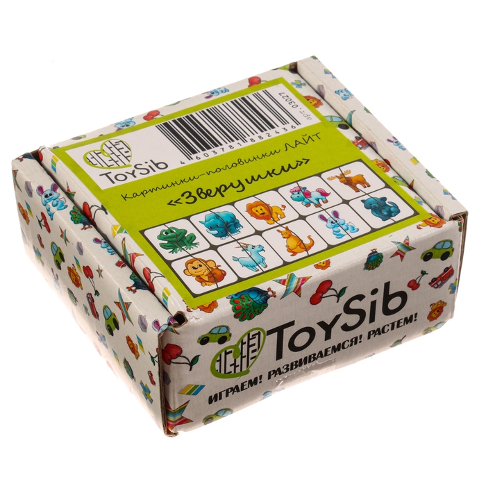 Картинки-половинки «Зверушки» Картинки-половинки «Зверушки»