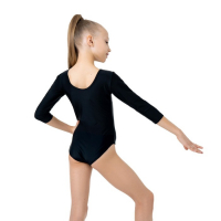 Купальник для гимнастики и танцев Grace Dance, р. 38, цвет чёрный