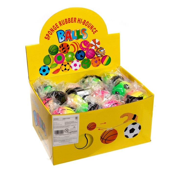 Мяч «Попрыгун», мягкий, 6 см, на резинке Мяч «Попрыгун», мягкий, 6 см, на резинке