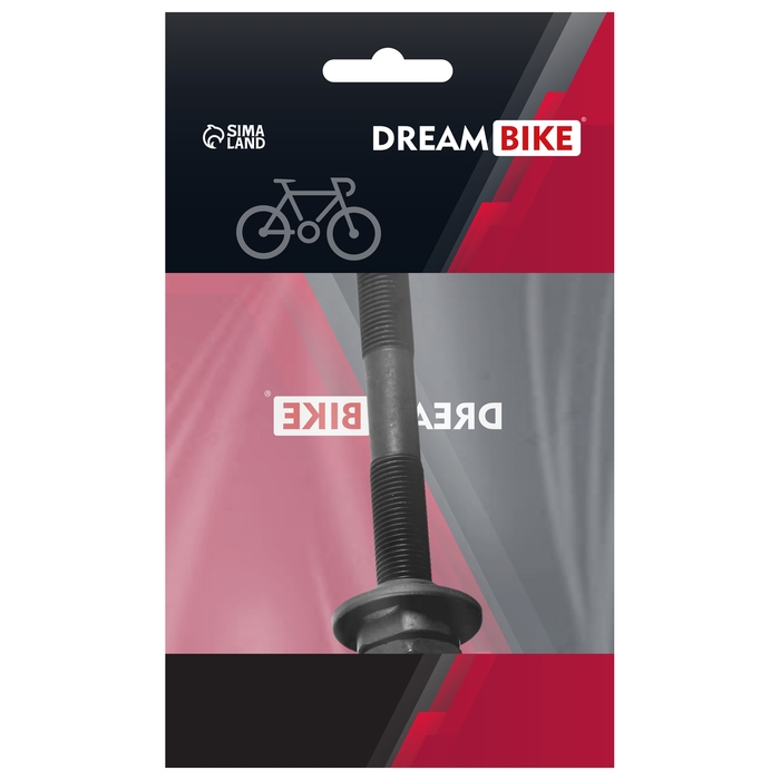 Ось передняя Dream Bike, под эксцентрик, 3/8 Ось передняя Dream Bike, под эксцентрик, 3/8" 108 мм, OLD 100