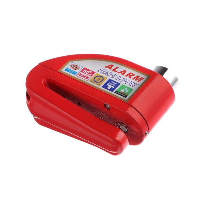 Противоугонный замок на тормозной диск с звуковой сигнализацией 110 дБ Противоугонный замок на тормозной диск с звуковой сигнализацией 110 дБ